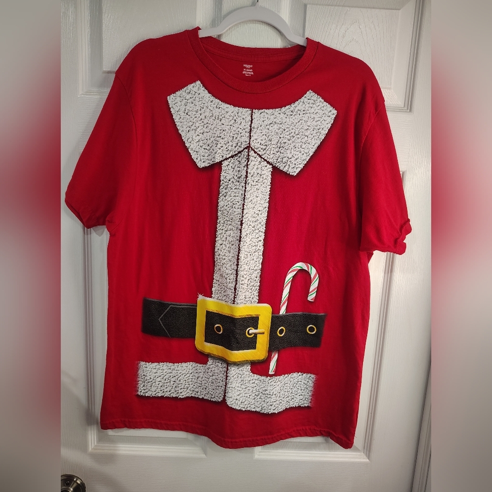 Festive Red Santa Claus T-Shirt